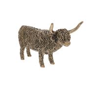 Bronze Highland Coo Standing - Joe Davies