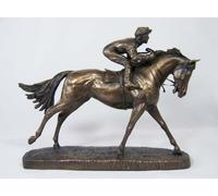 Bronze Horse Sculpture The Favourite Horseracing Figurine