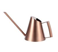 Bronze Less Steel Can, Garden Tool, Plant Pot with Spout and Handle, Steel Kettle for Indoor oor Pl (S)