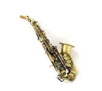 Bronze Mounted Bend Alto Saxophone Professional Woodwind Instrument Beginner Saxophone