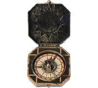 Bronze Nautical Compass, Pirate Captain Costume Accessory, Halloween Party Cosplay Decoration