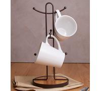 Bronze Powder Coated 6 Mug Tree | Vertex