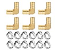 Bronze Rustless Clamps Multiple Size Piping Fittings for Pipe Associations Stress Fittings Set