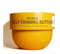 Bronze Self Tanning Butter, Gradual Tanning Lotion with Active Skincare, Hydrating Self Tanner for Body with Niacinamide, Hyaluronic Acid and Vitamin E - No Orange Tones 5.3 fl oz (150ml) (1PC)
