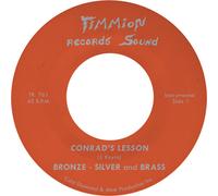 Bronze Silver & Bras - Conrad's Lesson - Transparent Red [New 7" Vinyl] Colored