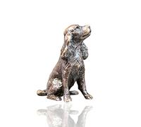 Bronze Spaniel Dog - Bronze Miniature Figure - Butler & Peach