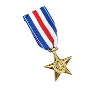 Bronze Stars Medals America Commendation Star Brooch Pins Clothing Accessories Decorative Badge Broochs Bronze Stars