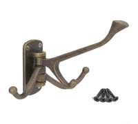 Bronze Swivel Hook with 3 Adjustable Arms for Maximum Organization
