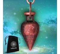 Bronze Teardrop-Shaped Dowsing Pendulum | Universal Radiesthesia Pendulum (Geobiology, Healing, Reiki, Divination, Radionics...)