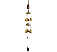 Bronze Wind Chime Retro Antique Copper Bell Vintage Decoration Bell for School Dinner Pub Reception Garden
