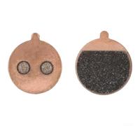 Bronze X1 Sintered Brake Pads for Scooter Maintenance Full Metal Composition Ensures Compatibility with Standard Disc Caliper Mounts (for M4)