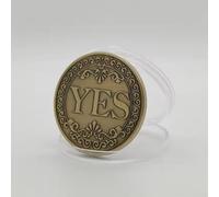 Bronze Yes Or No Commemorative Coin Souvenir Collectible