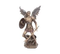 Bronzed Archangel Michael Religious Figurine 33cm Nemesis Now - IN STOCK