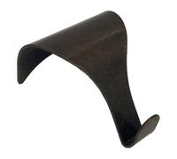 Bronzed Moulding Hooks - Pack Of 12 Picture Rail Hangers For Art, Gallery Displays, Posters, Keys, Clothes & Billboard Hanging