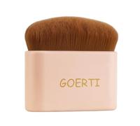 Bronzer Powder Brush GOERTI Kabuki Brush Makeup Brush for Face Cream Powder Foundation Brush for Liquid Makeup, Blend Self Tanning Tanner Lotion Mousse Fake Tan Applicator for Face Body Leg