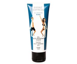 Bronz'Express Classic Tinted Self-Tanning Gel For Face 75ml