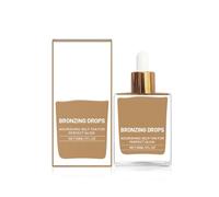 Bronzing Drops, Anti Aging Bronzing Serum, Bronzer Drops, Nourishing Skincare Bronzing Drops for Radiant Sunkissed Complexion, Face Bronzers Serum Ultra - Nourishing Lightweight and Non-Greasy (1PC)