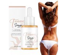 Bronzing Face Liquid - Radiance Boosting Self Tanning Cream, 30 ml Hydrating Glow Drops for Skin, Lightweight Touch Formula with Fast , Night Skincare, Cosmetics Accessories for Hot Weather