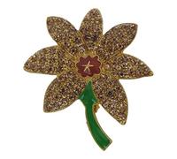 Brooch Boutique Yellow Crystal Enamel Daffodil Brooch/March Birthday/St. David's Day