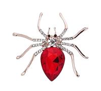 Brooch Brooch Broochs for Women, Cute Big Shining Spider Brooch Pin Fashion Decoration Accessories Pin for Women Brooches