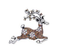 Brooch Brooch Fashion Joker Cute Fawn Retro Pin Ladies Clothes Decoration,B-A