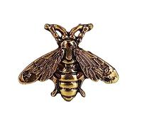 Brooch Brooch Insect Bee Pins Brooches Vintage Silver Gold Color Women and Men Pins and Brooches Jewelry Pin for Women Brooches(Gold)