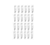 Brooch Clasp Pins, 100 Pcs Three Hole Brooch Sewing Pin Silver Badge Iron Clip Jewelry Brooches(Silver 1)