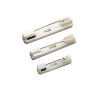 Brooch Clasp Pins, 40pcs Brooch Base Back Bar Pins Supplies for DIY Jewelry Accessory Finding(22x5x5mm)
