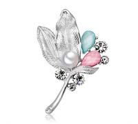 brooch Flower Brooch - Delicate Luxury Atmospheric Pin Temperament Ladies Accessories