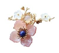 brooch, Handmade Flower Brooch Button Scarf Cardigan Shawl Ancient