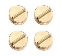 Brooch Magnet 4 Pieces Seamless Flat Top Metal