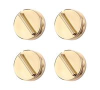Brooch Magnet - Set of 4 Pieces 1.5 cm Versatile Reusable Without - Converts a Brooch into a Pendant, for Hijab, Fabric, Corsage, Badge, Jewellery, DIY, Travel, Wedding, Se référer au descriptif