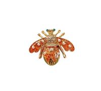 Brooch Pin for Women Retro Insect Bee Drop Pearl Brooch Badge Female Outer Clothing Accessories Buckle Brooch (Pearl)