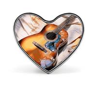 Brooch Pin Lapel Pins Heart Pin Women Brooch Pins for Hat Bag Suit Tie Wedding Birthday Halloween Goth Printed Valentine Pin, Love form, Aluminum, aluminum alloy