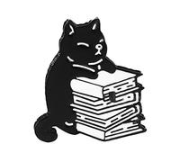 Brooch Pins Cute Pins Backpack Alloy Enamel Brooch Cat Funny Cat Cowboy Badge Pin For Bookbags Clothes Jackets And Hat Decoration