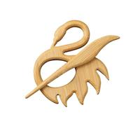 Brooch Pins Faux Pearl Broochs Wooden Animal Pattern Brooch Cartoon Animal Shape Aesthetic Lapel Badge Pin Sweater Clip Shawl Pin Scarf ( 4) Bar Backs (C, 5cm)