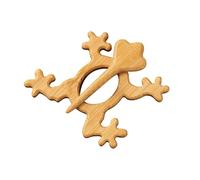 Brooch Pins Faux Pearl Broochs Wooden Animal Pattern Brooch Cartoon Animal Shape Aesthetic Lapel Badge Pin Sweater Clip Shawl Pin Scarf ( 4) Bar Backs (D, 5cm)
