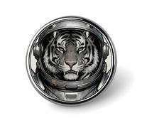 Brooch Pins Metal Colored Astro Pet Lapel Pins Decorative Badge Button Cool Hats Bags Backpacks Suits Shirts Scarves Pin Cool Jewelry Charms Clothing Accessories Men Women Gift