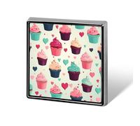 Brooch Pins Metal Cupcake Candy Lapel Pins Decorative Badge Button Cool Hats Bags Backpacks Suits Shirts Scarves Pin Cool Jewelry Charms Clothing Accessories Men Women Gift