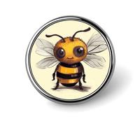 Brooch Pins Metal Cute Bee Lapel Pins Decorative Badge Button Cool Hats Bags Backpacks Suits Shirts Scarves Pin Cool Jewelry Charms Clothing Accessories Men Women Gift
