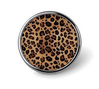 Brooch Pins Metal Leopard Print Lapel Pins Decorative Badge Button Cool Hats Bags Backpacks Suits Shirts Scarves Pin Cool Jewelry Charms Clothing Accessories Men Women Gift