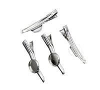 Brooch pins trays Crafts Accessories,10pcs 12mm 16mm 18mm 20mm Bronze Silver Plated Copper Material Hairpin Hair Clips Hairpin Base