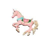 Brooch Suitable for Various Settings Like Work Parties Dating Retro Unicorns Designs Enameled Detailing Unicorns Pin