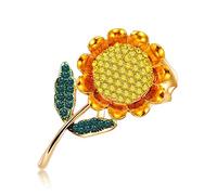 brooch Sunflower Brooch - Female High-end Pin Brooch Sweater Accessories