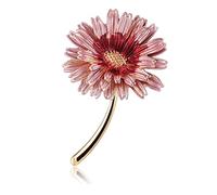 brooches alloy daisy brooch does not lapel fixed clothing shawl for coats jackets sweaters scarf hat collar pin Made in China
