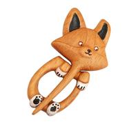 Brooches and Pins for Women, Handmade Animal Pattern Brooch - Decorative Animal Pattern Brooch - To Be Worn On A Sweater, Scarf, Coat Jacket Shawl Collar When Banking, Se référer au descriptif, Wooden