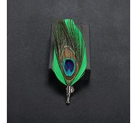 Brooches,brooches for women,Classic Peacock Feather Brooch Scarf Buckle Lapel Pins & Brooches Jewelry Bridge Suit Wedding Men Accessories (Color : M4)