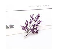 Brooches Fashion Beauty Tree Women Rose Gold Zinc Alloy Crystal Exquisite Flower Clothes Pin Wedding Party,Brooch (Blue G black)