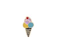 Brooches for Women Brooch Cute Enamel Pins Backpack Bag Pins Enamel Pin Set Ice Pin Cake Pen Strawberry Lollipop Jacket Hat Children's Vintage Brooch (Blue, 1. 1x2. 1x1cm)