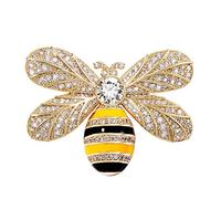 brooches Little Bee Brooch Female Accessories Coat Fashion Corsage Pin Korean Atmospheric Sweater Cardigan Simple Decoration Lapel Pins